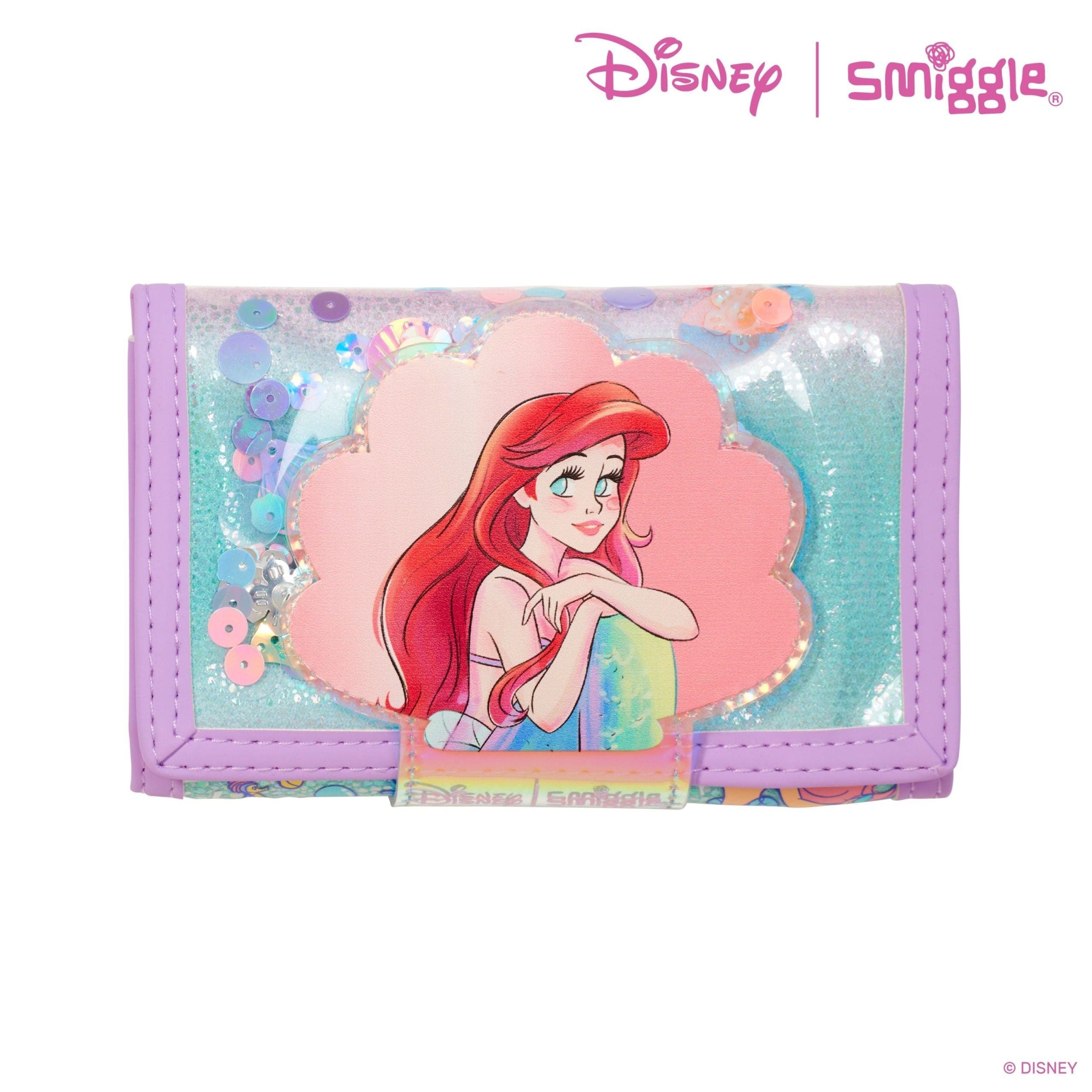 Smiggle - Disney Prenses Ariel Çocuk Cüzdanı-Dinossi