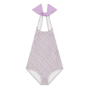 Soor Ploom - Soor Ploom X Canopea Zita Floral Recycled Fiber Swimsuit | Lilac