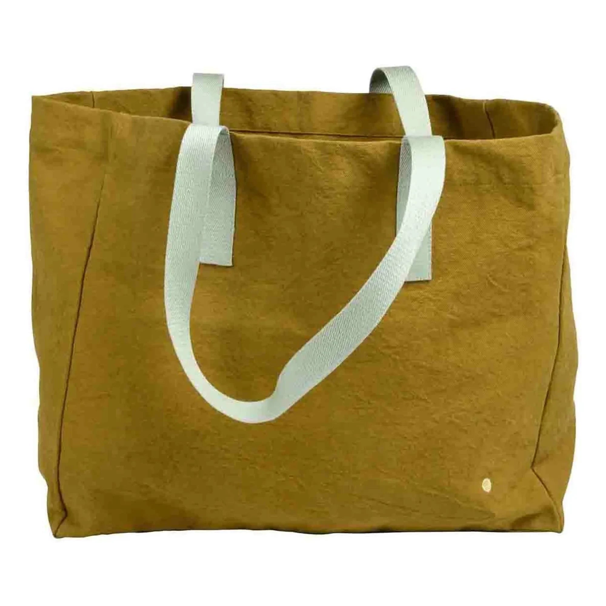 La cerise sur le gâteau - Iona Organic Cotton Shopping Bag | Gold