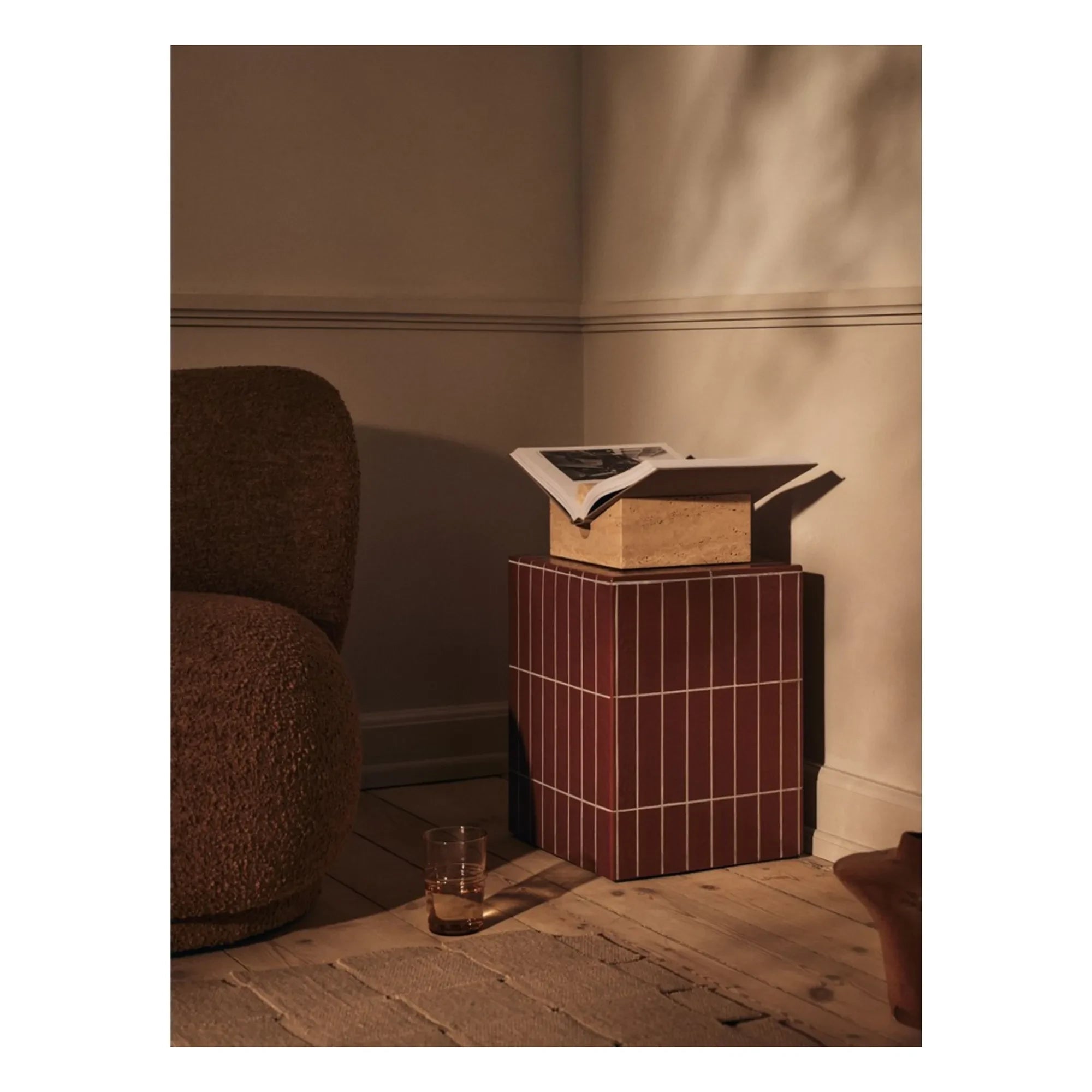 Ferm Living - Column Side Table | Brown