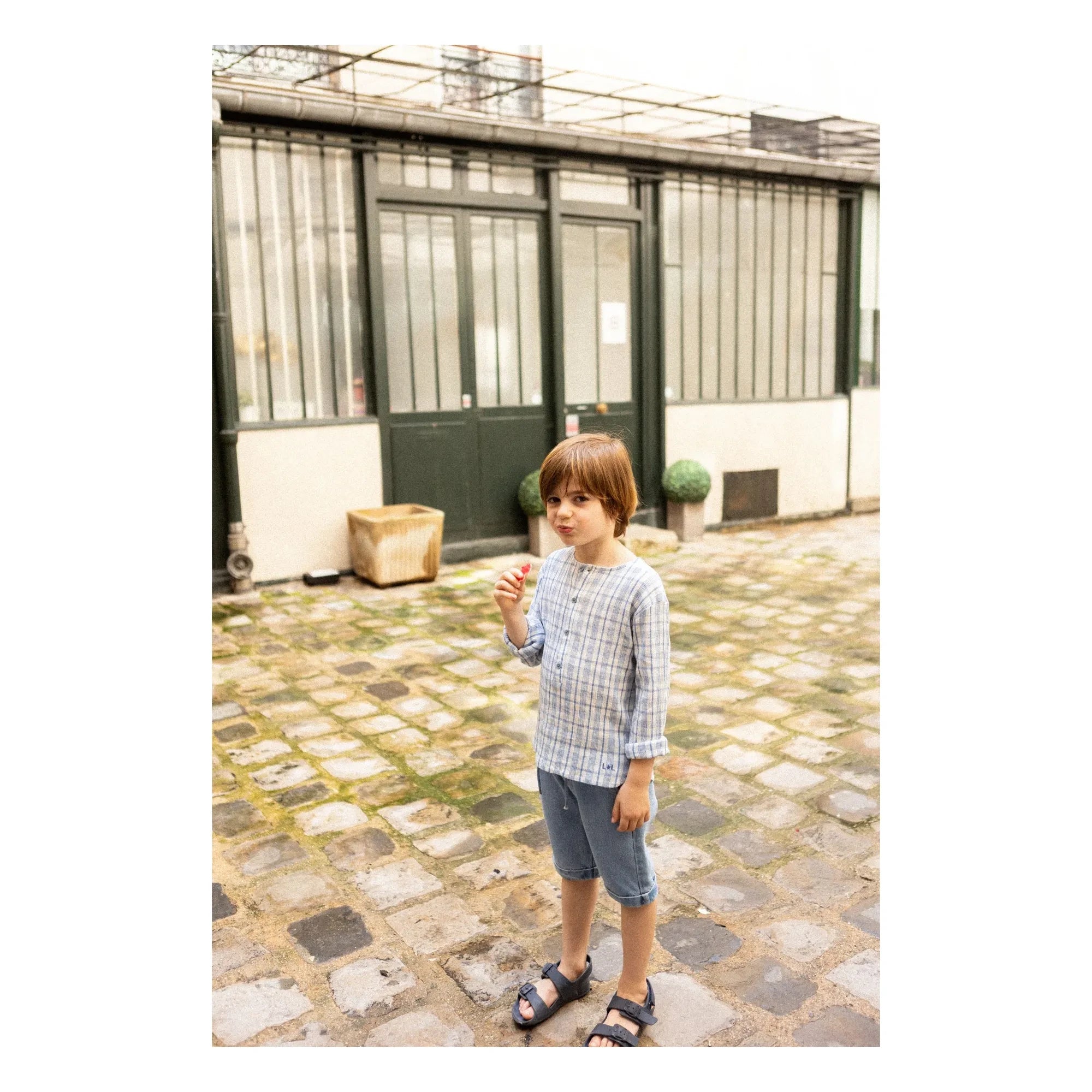 Louis Louise - Denim Bermuda Soho | Light Blue