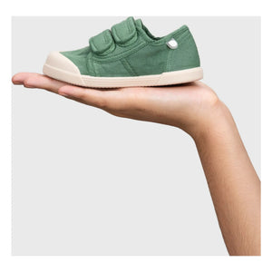 Igor - Canvas Double Scratch Sneakers | Green