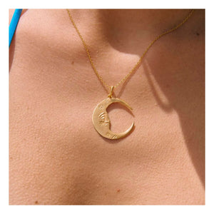 Alhaja - Luna Necklace | Gold
