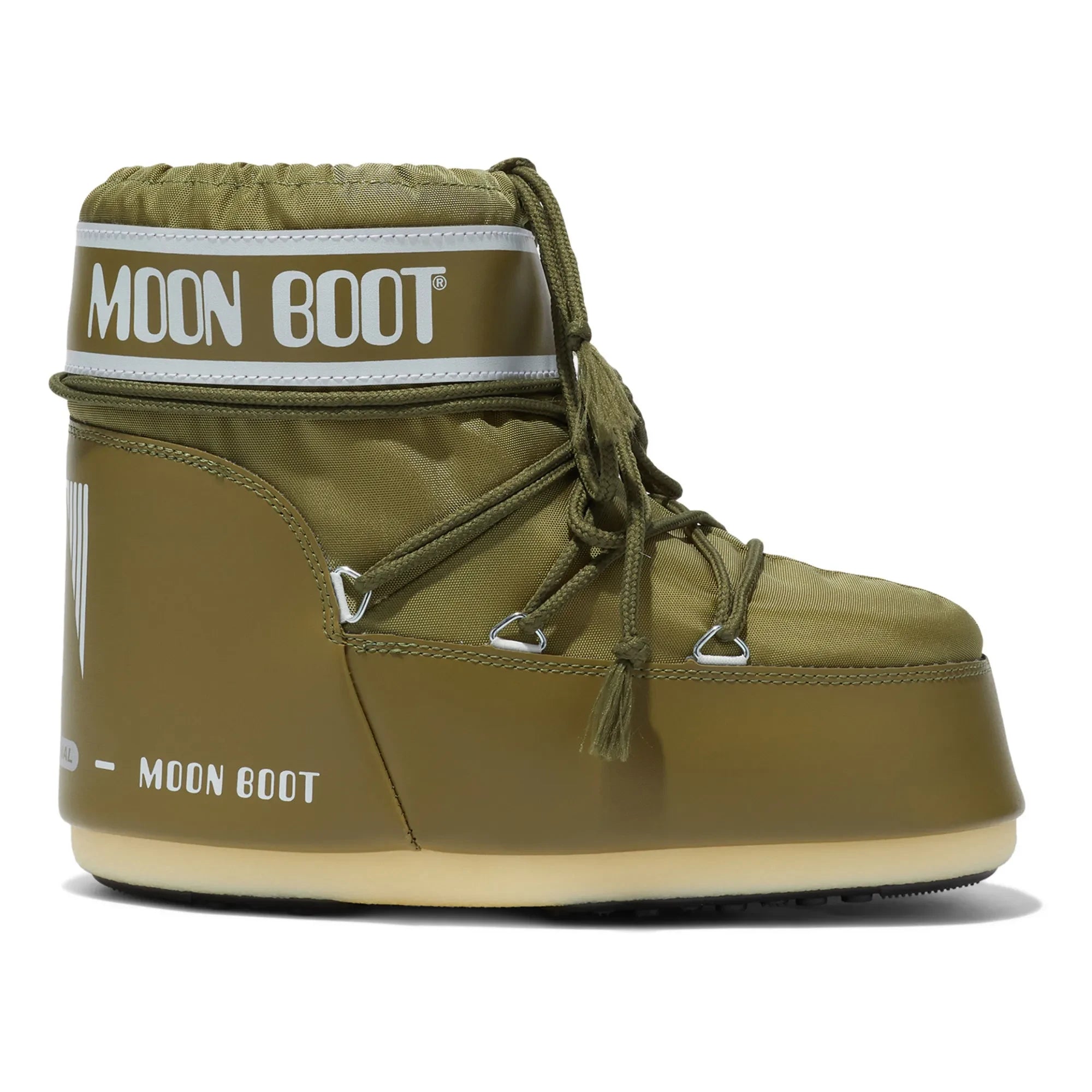 Moon Boot - Nylon Low-Cut Moon Boots | Khaki