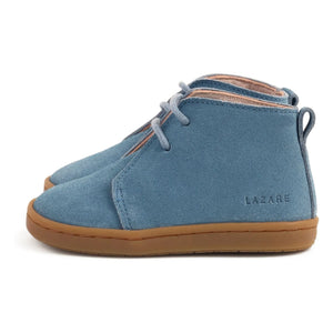 Lazare - Raoul Suede Lace Sneakers | Denim Blue
