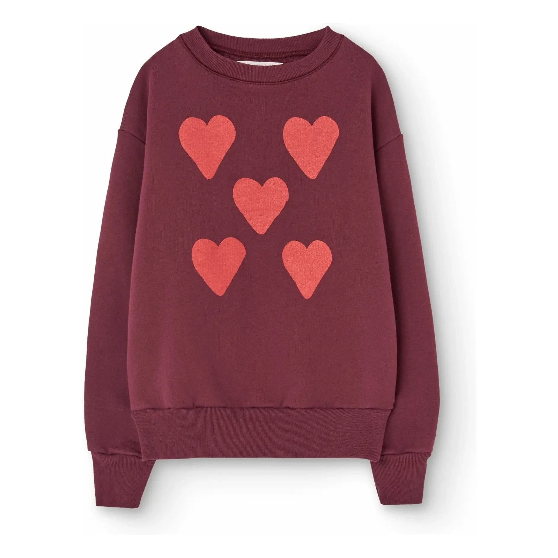 The Animals Observatory - Sweat Bear Hearts | Burgundy
