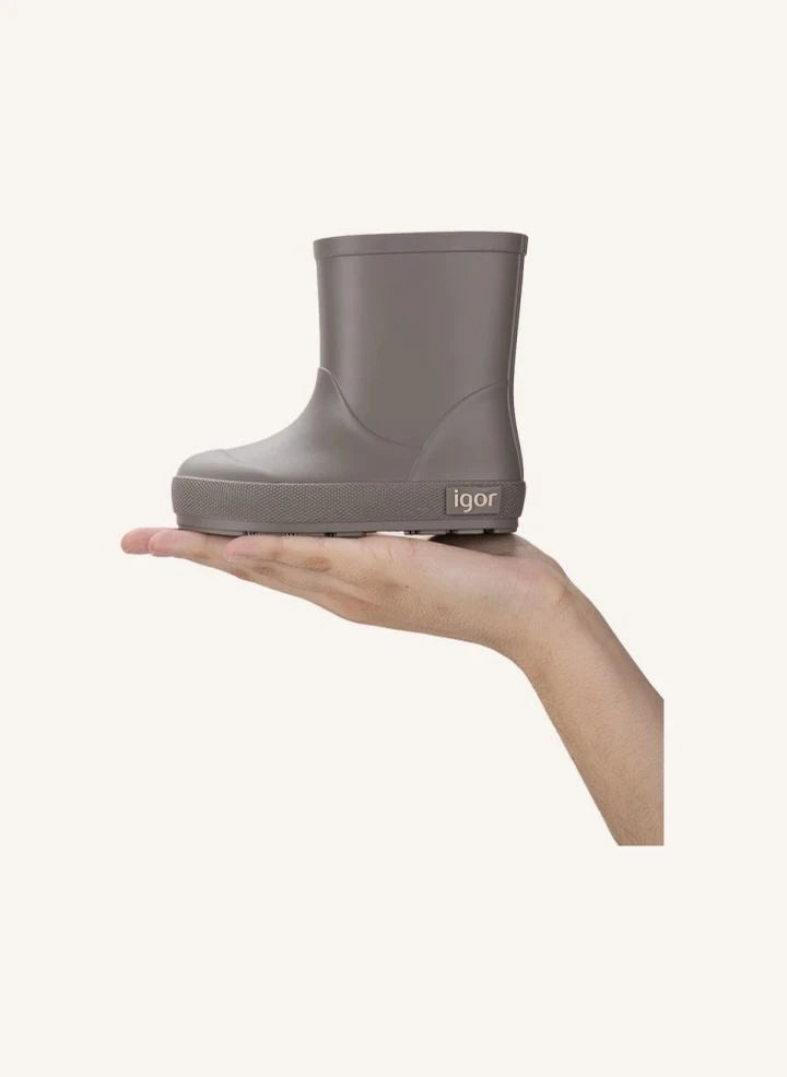 Igor - Yogi Rain Boots | Grey Brown