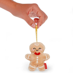 Legami - Plush Toy Christmas Decoration - Ginger Bread - Oh-Oh-Ohrnaments