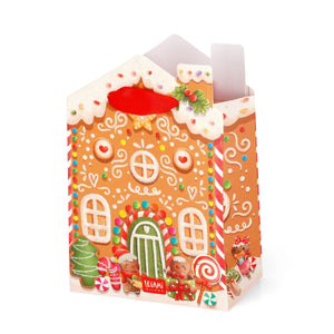 Legami - Gingerbread House Christmas Gift Bag - Small
