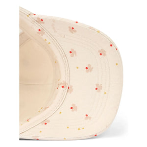 Liewood - Danny Butterflies Organic Cotton Hat | Off White
