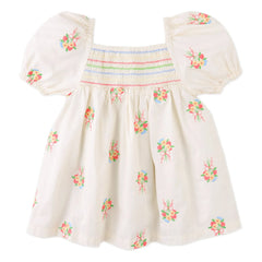 Gingersnaps - Gigi Embroidered Dress | White
