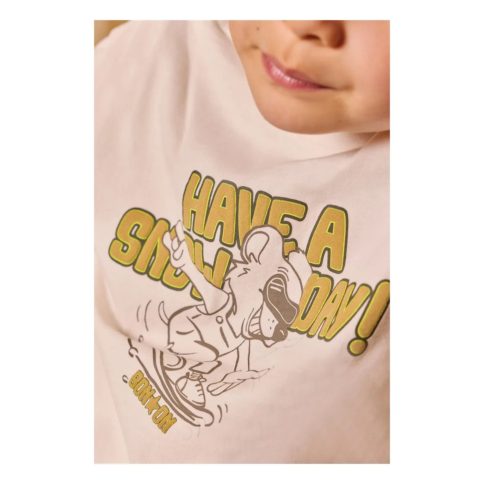 Bonton - Laurel Snow T-Shirt | Ecru