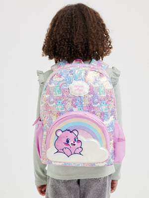 Smiggle - Care Bears Hooded Kindergarten Backpack
