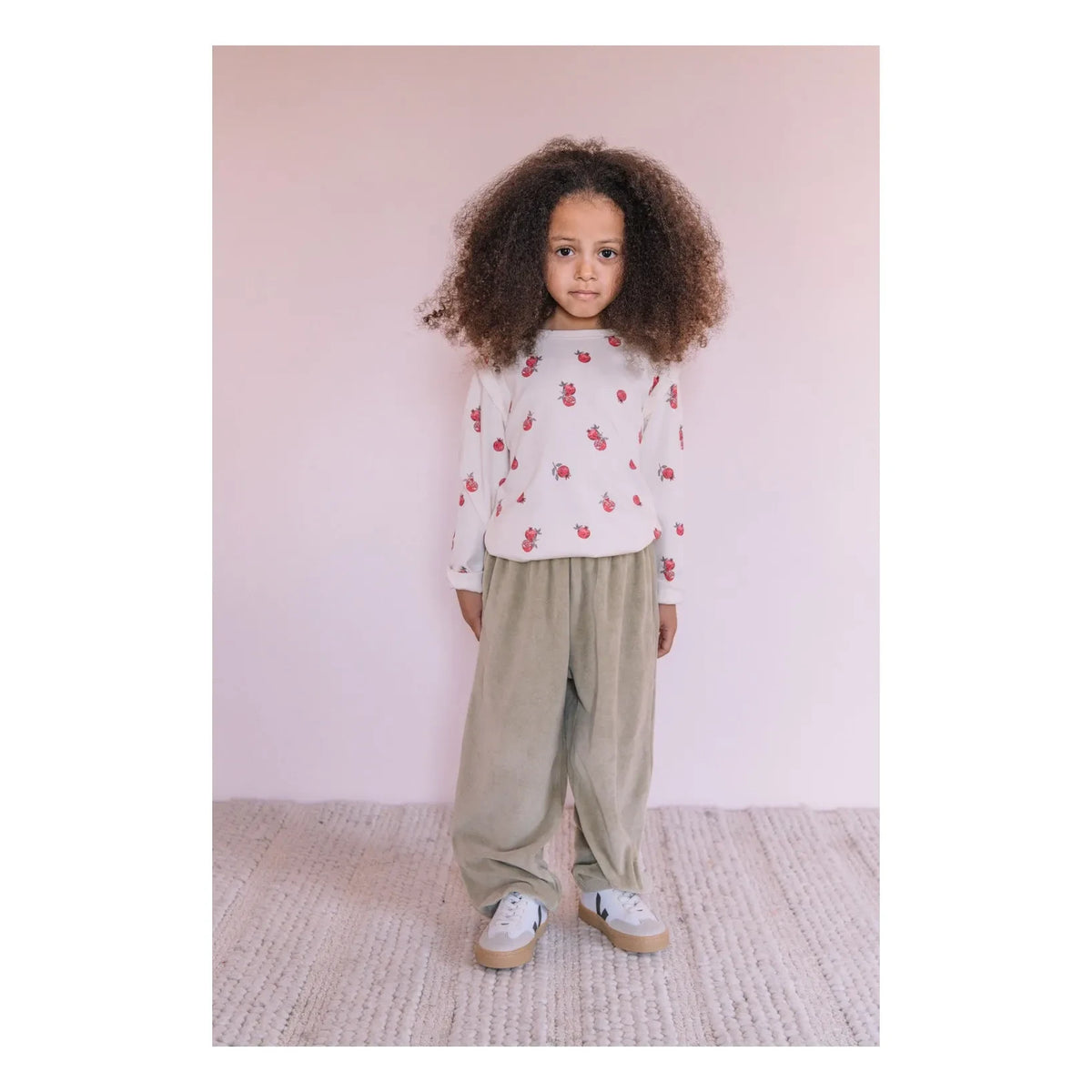 Studio Bohème - Lala Grenades Organic Cotton T-shirt | Ecru
