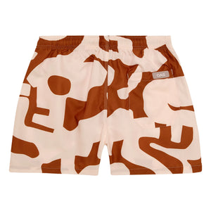 OAS - Russet Puzzlotec Banyo Şortu | Terracotta