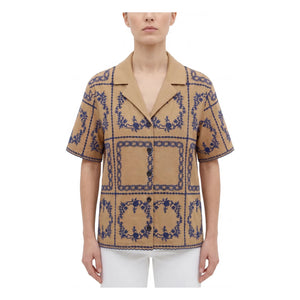Hod - Claudel Cotton Shirt | Royal Blue