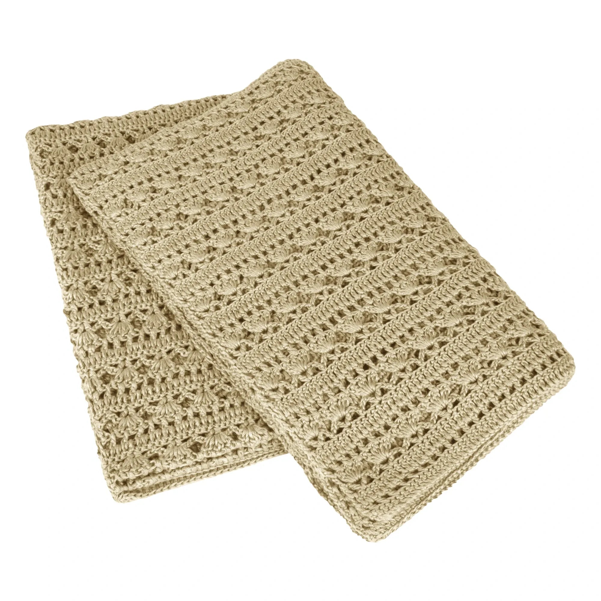 Numero 74 - Tara Crochet Blanket | Soft Yellow S048