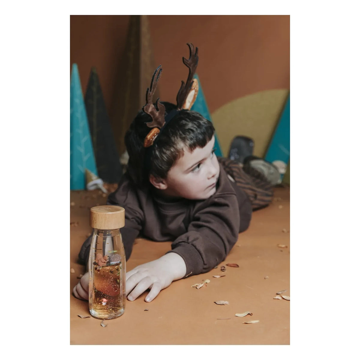 Petit Boum - Autumn Sensory Bottle | Orange
