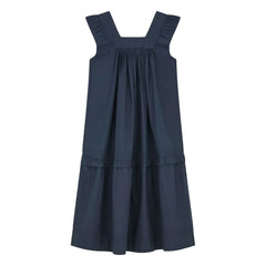 Skall Studio - Alina Cotton Dress | Navy