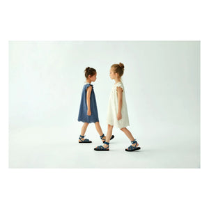C'era Una Volta - Antonella dress | Gray Blue