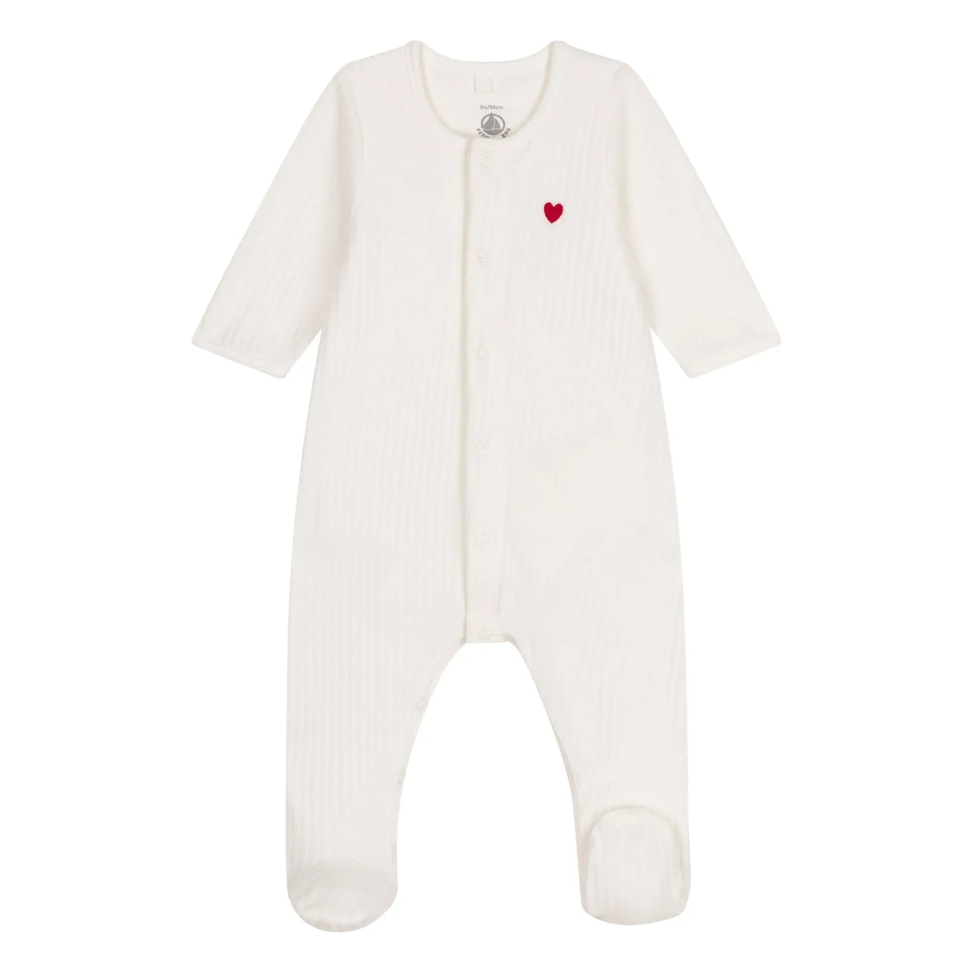 Petit Bateau - Fox Organic Cotton Pajamas | Off-White
