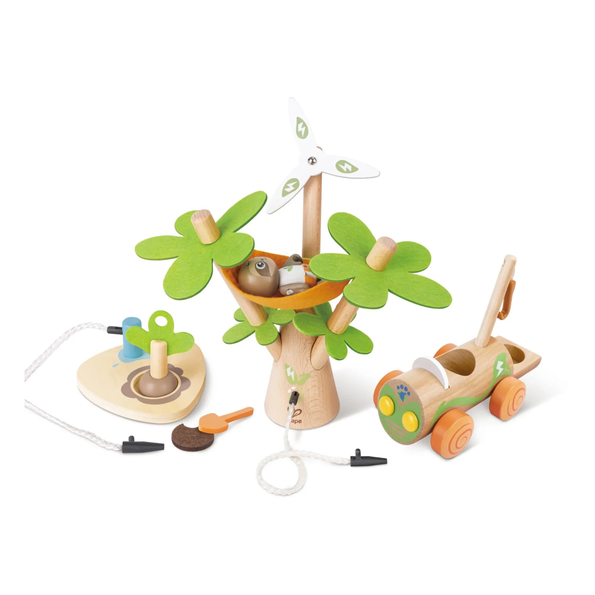 Hape - Aria's Wind Tree and Electric Car