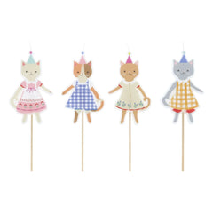Meri Meri - Kitten Club birthday candles - set of 4