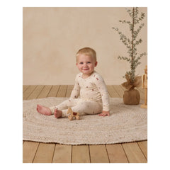 Quincy Mae - Winter Wonderland Pajama Set | Ecru