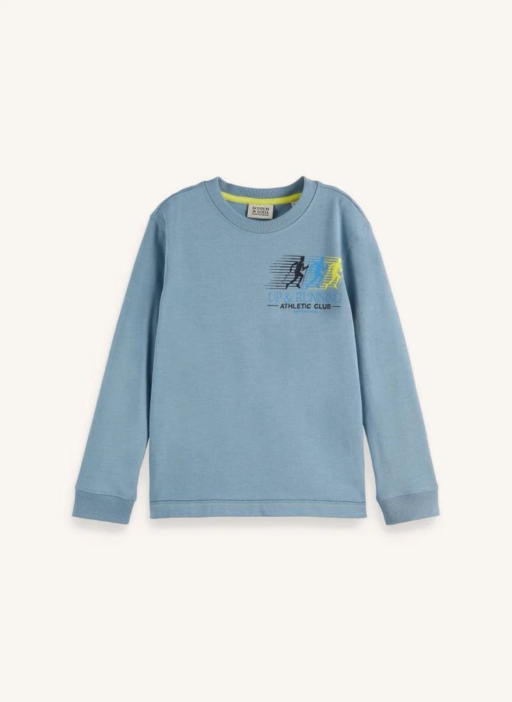 Scotch & Soda - Art-Printed T-shirt Organic Cotton | Mavi