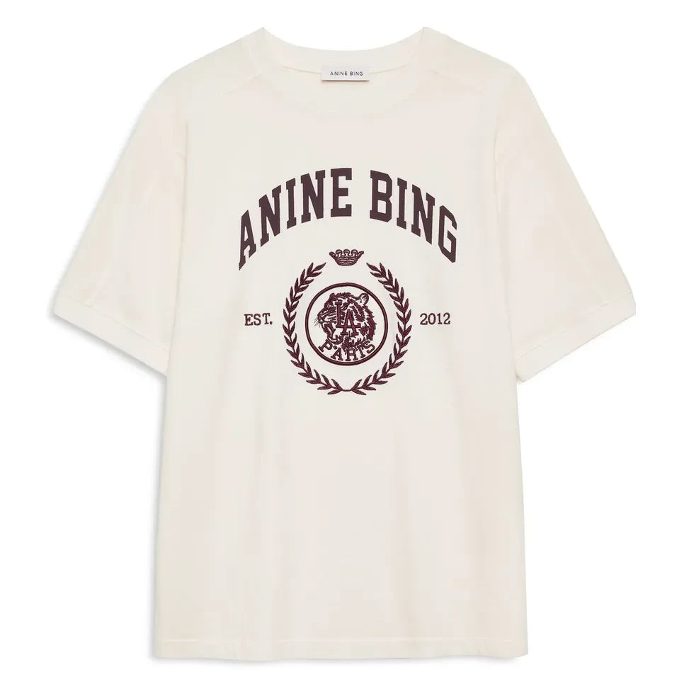 Anine Bing - Jaylin Tee | Ecru