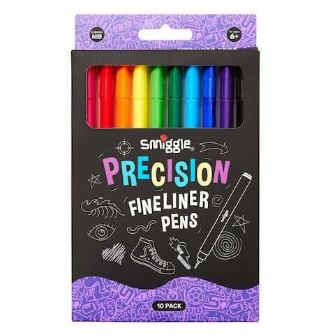 Smiggle - Fineline Kalem Paketi X10-Dinossi
