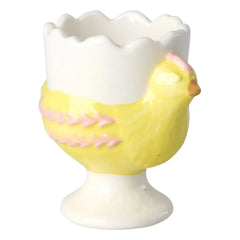 Rice - Ceramic Egg Mug Holder Chicken | Yellow