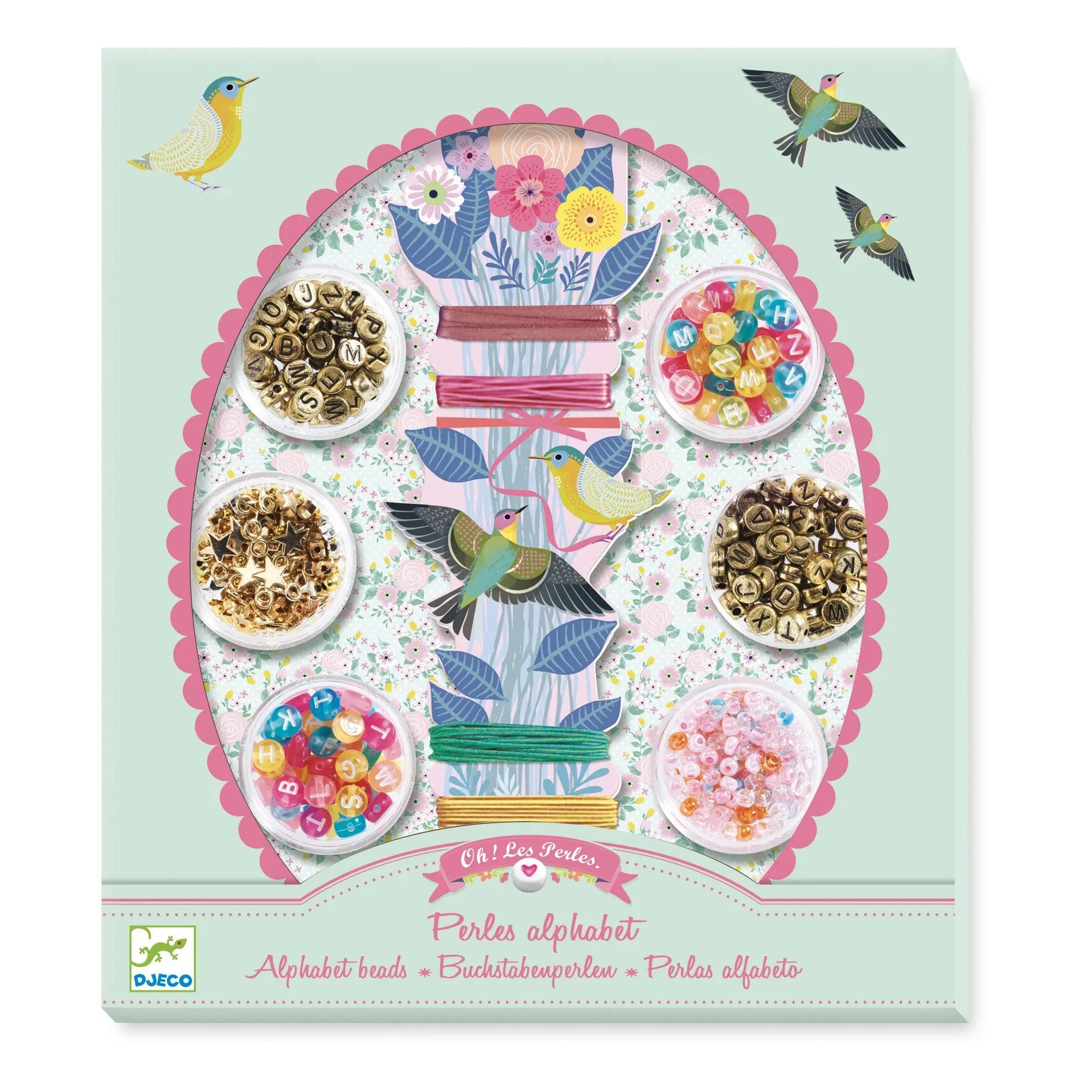 Djeco - DIY Alphabet Bead Kit