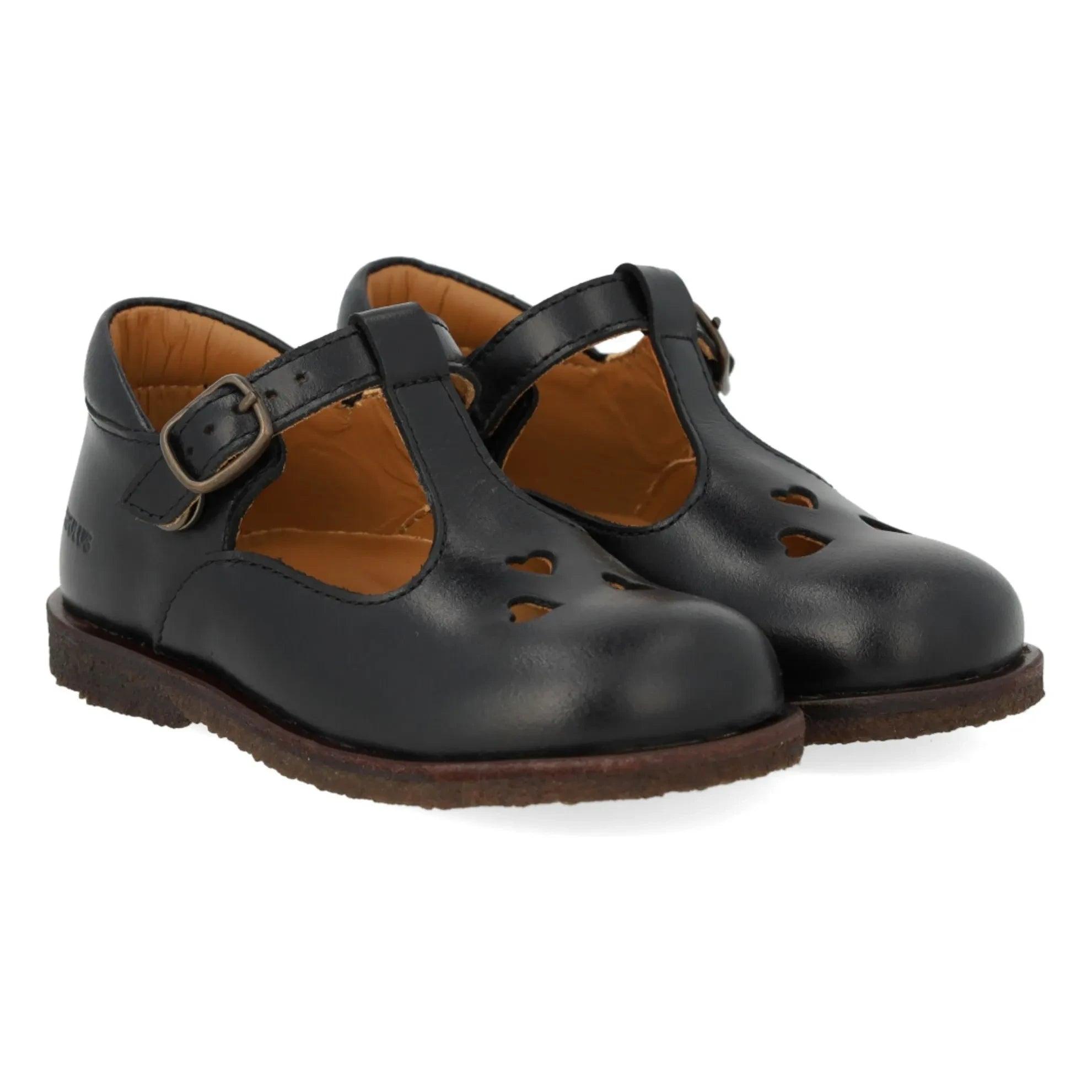 Angulus - Babies Classic Hearts | Black
