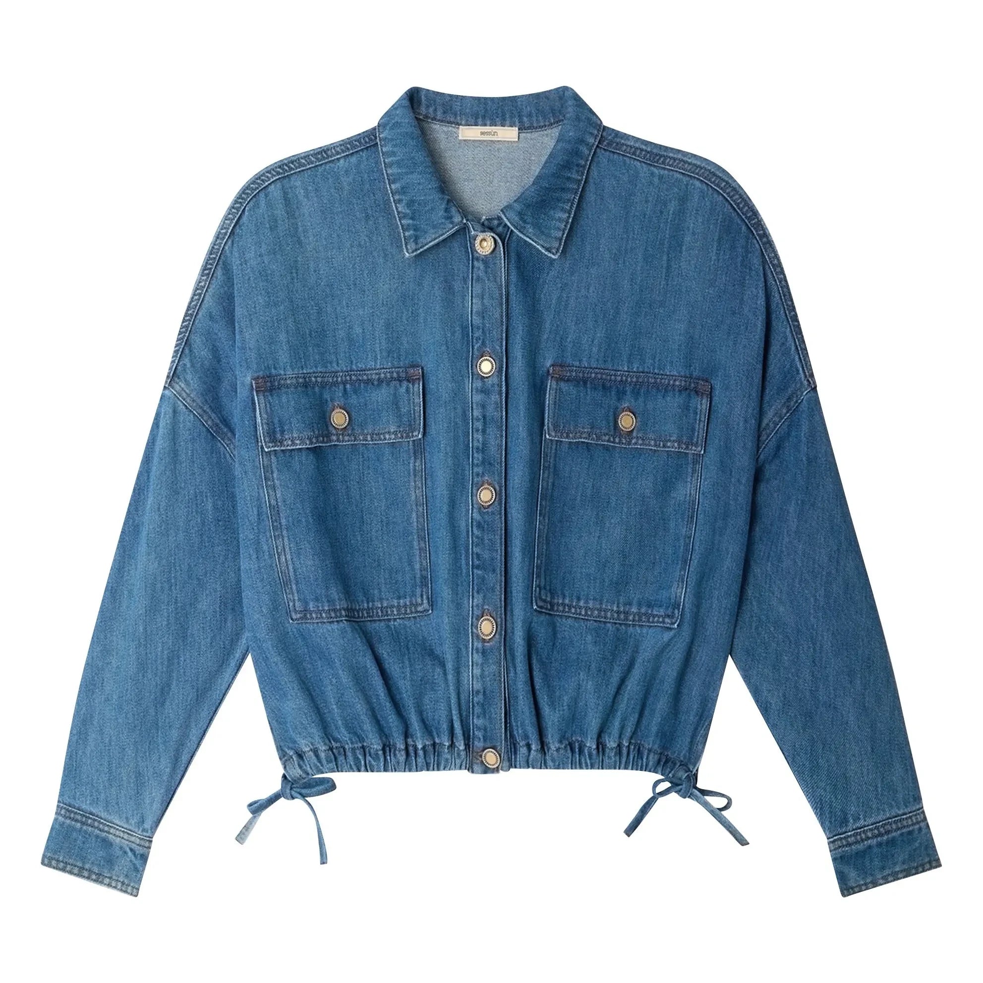 Sessùn - Cazanim Cotton Jacket | Blue