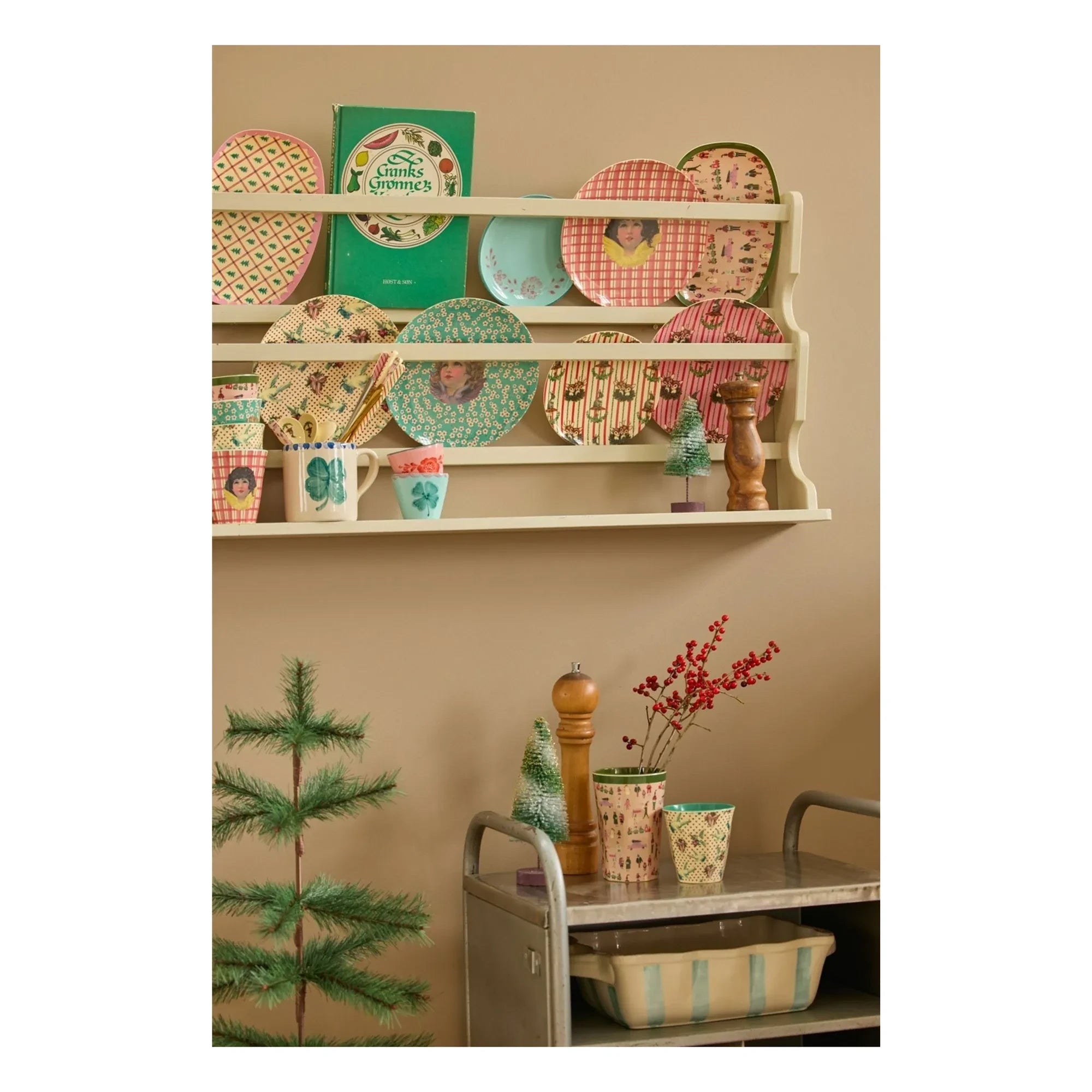 Rice - Melamine Cup for Vacation | Light Pink
