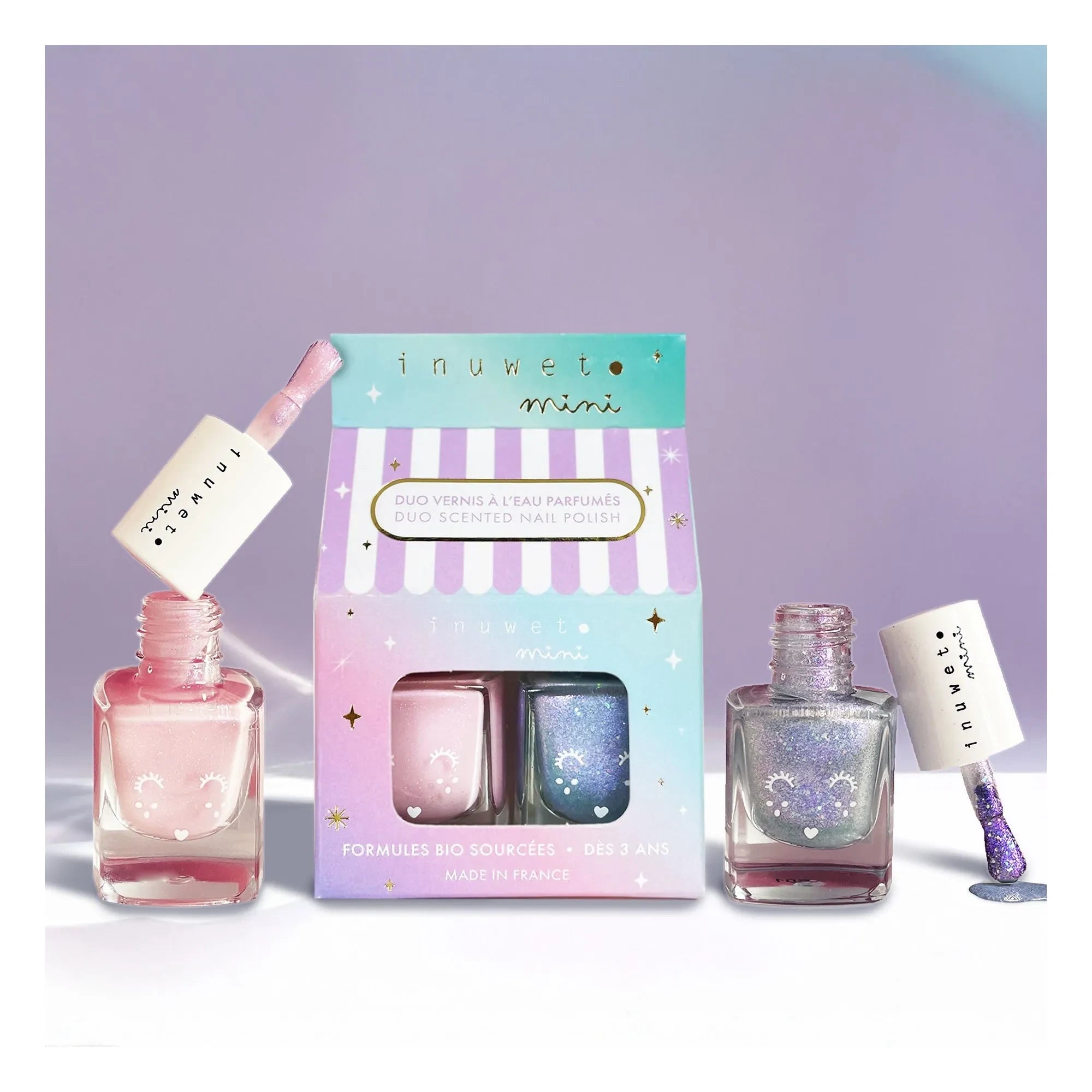 Inuwet - Princess Aqualand Nail Polish - 2-Piece Set
