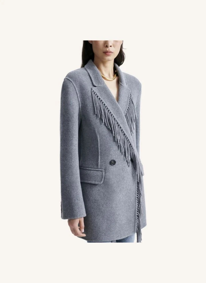Vanessa Bruno - Helenka Wool Jacket | Flecked Grey