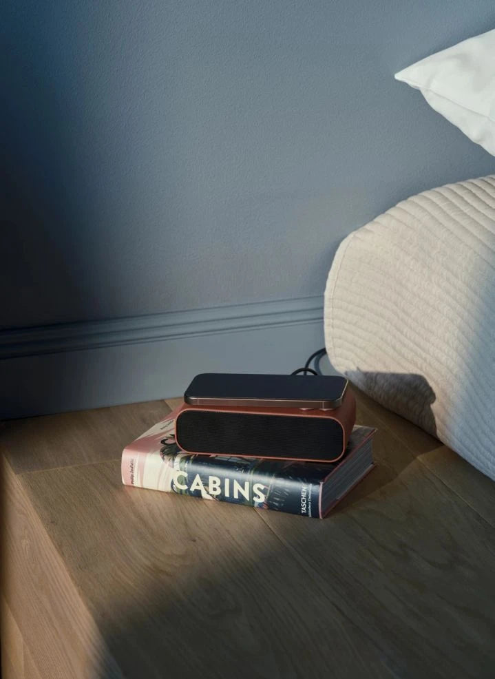 Kreafunk - Wakie Mini Alarm Clock | Terracotta