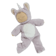 Olli Ella - Cozy Dinkum Unicorn Toy | Lilac