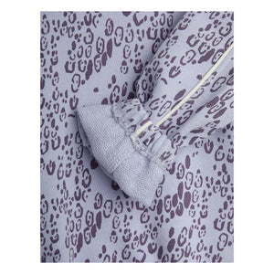 Mini Rodini - Organic cotton leopard sweatshirt | Purple