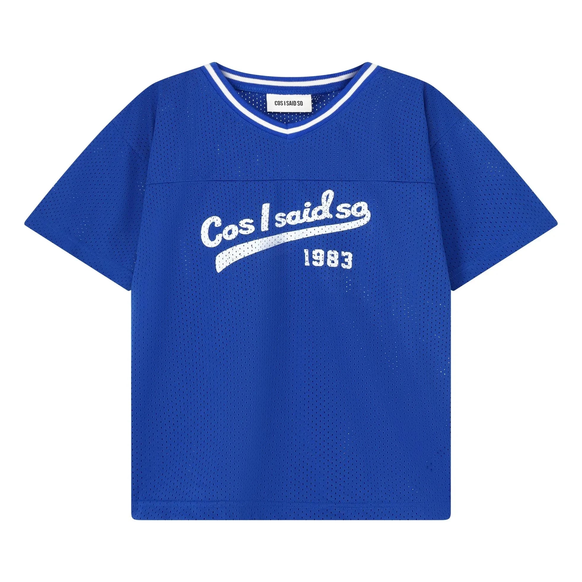 Cos I Said So - No.83 Baseball T-Shirt | Navy Blue