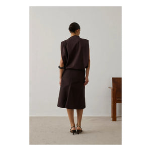 Soeur - Idris Pamuk T-Shirt | Dark Brown