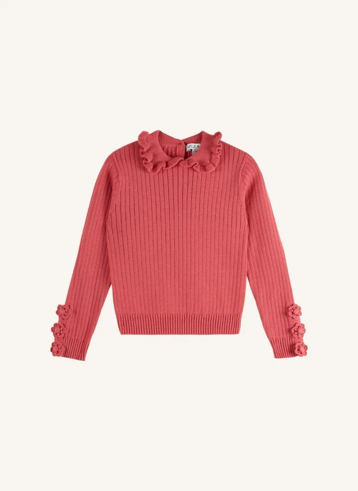 Emile et Ida - Jersey Sweater | Pink