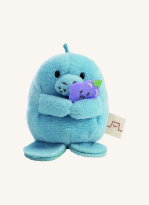 Nici - Soda Costumed Wilbur Sea Cow Plush Toy | Blue