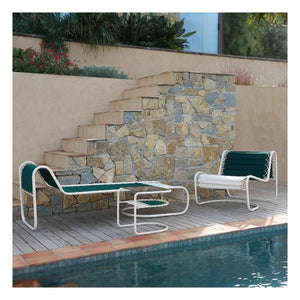 Honoré - Campo Outdoor Chaise Lounge Chair | Forest Green
