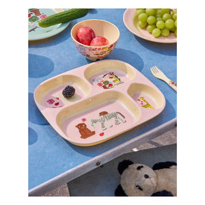 Rice - Fun Fair Melamine Lunch Box | Pink