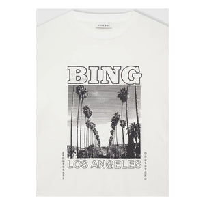 Anine Bing - Louis T-shirt | Beyaz