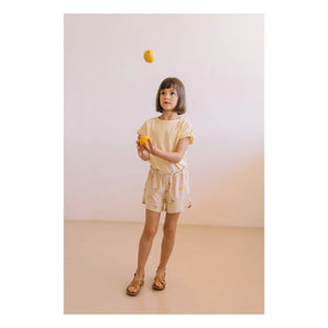 Studio Bohème - Bama Organic Cotton T-Shirt | Light Yellow