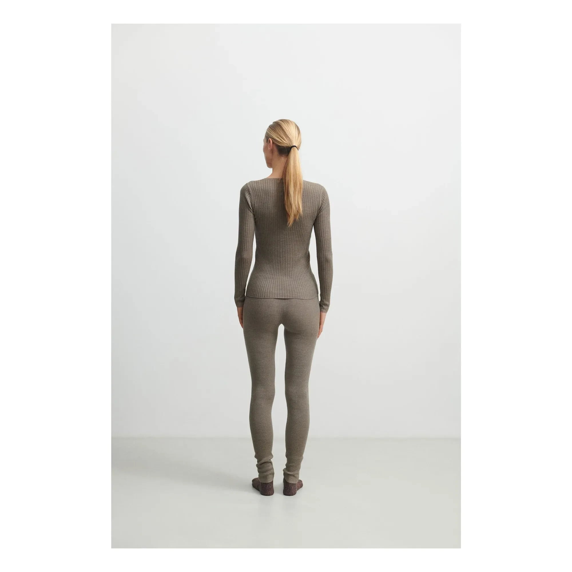 FUB - Buttoned Merino Wool Sweater - Women's Collection | Hazel